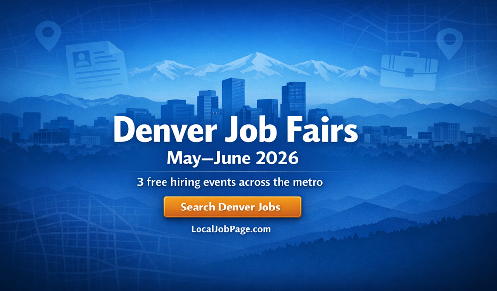 3 Denver Job Fairs & Hiring Events Coming Up in May–June 2026
